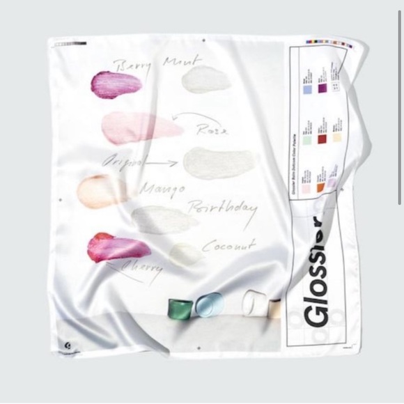 Limited Edition GLOSSIER The Balm Dotcom Scarf - Picture 3 of 4
